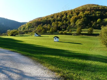 报道，施瓦本山，森林，步道，别墅