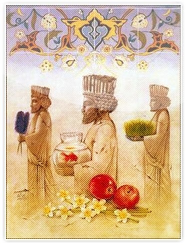 工艺品,佛像,油画,工艺品,波斯新年快乐-Norooz