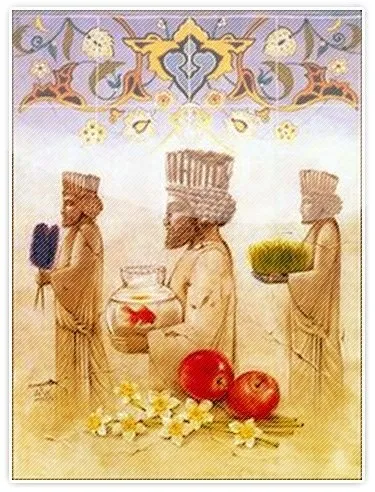 工艺品,佛像,油画,工艺品,波斯新年快乐-Norooz