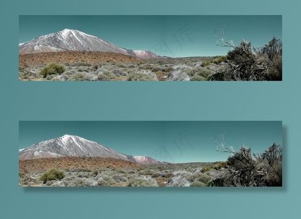 全景，泰德，加那利群岛，自然