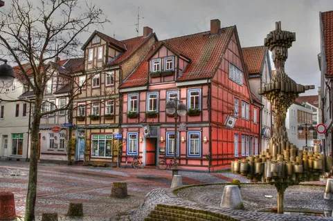 快速市场，Uelzen，餐厅，Hdr