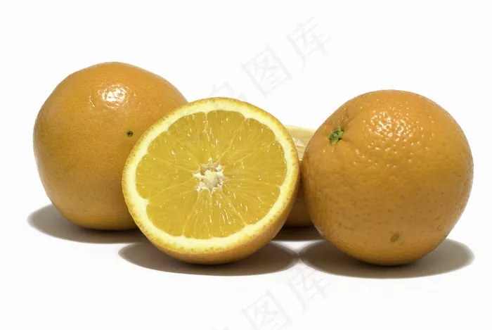 橙，水果，食品