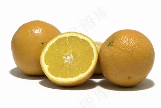 橙，水果，食品