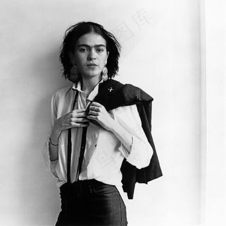 时装T台,歌唱家,美女,西服,钢笔画,弗里达·卡洛·帕蒂·史密斯（Frida Kahlo Patti Smith）