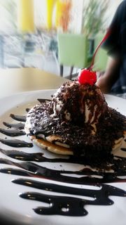 甜点，煎饼，食品，甜，爱吃甜食，巧克力