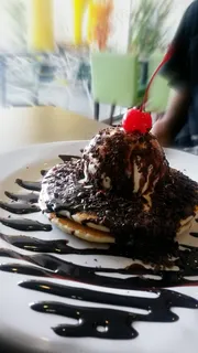 甜点，煎饼，食品，甜，爱吃甜食，巧克力