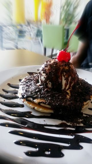 甜点，煎饼，食品，甜，爱吃甜食，巧克力