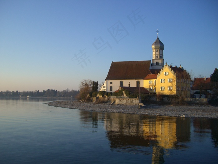 圣乔治教堂，瓦瑟堡，博登湖