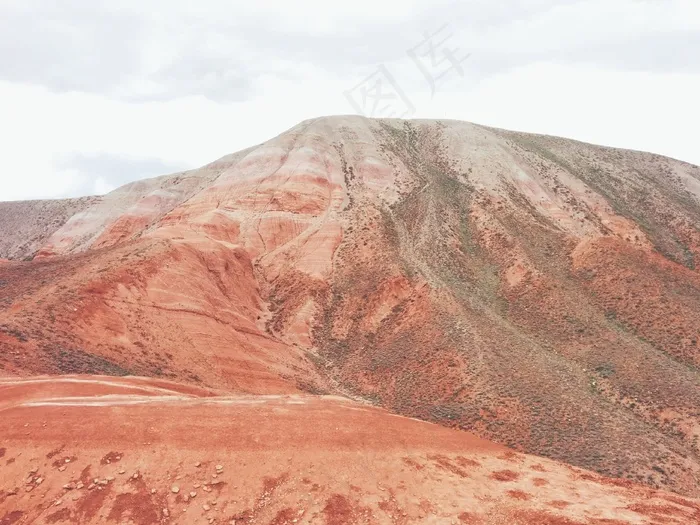 山，小山，红色，岩，石头，自然，景观