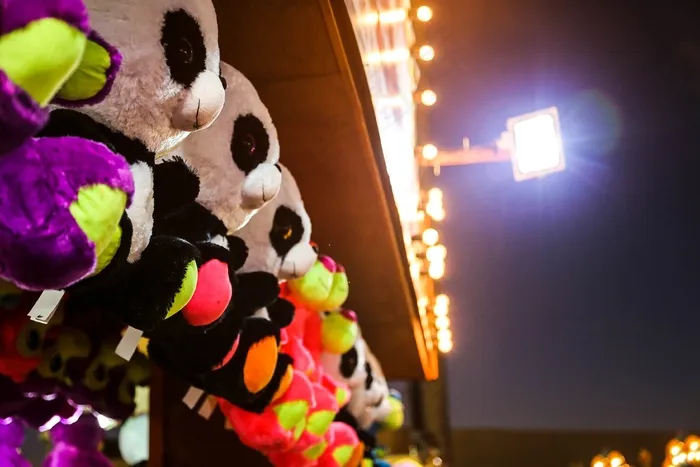 美丽的娃娃，娃娃，夜间射击