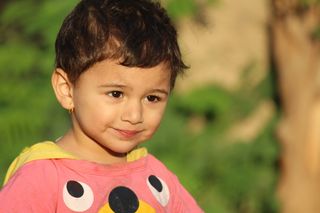 孩子，女孩，脸，阳光，人见人爱，渺小，儿童，伊拉克