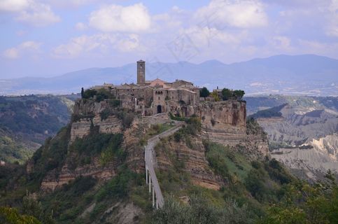 意大利，中世纪城市，美容，中世纪