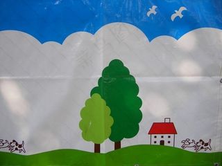 风景矢量图,图画,书本,卡通动漫人物,荷花,施工封面