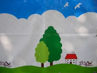 风景矢量图,图画,书本,卡通动漫人物,荷花,施工封面