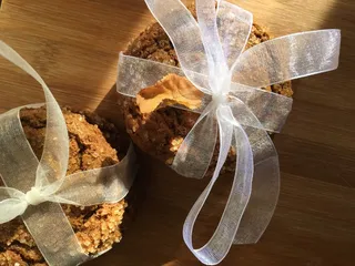 糕点，松饼，纸杯蛋糕，秋季，装饰，甜点