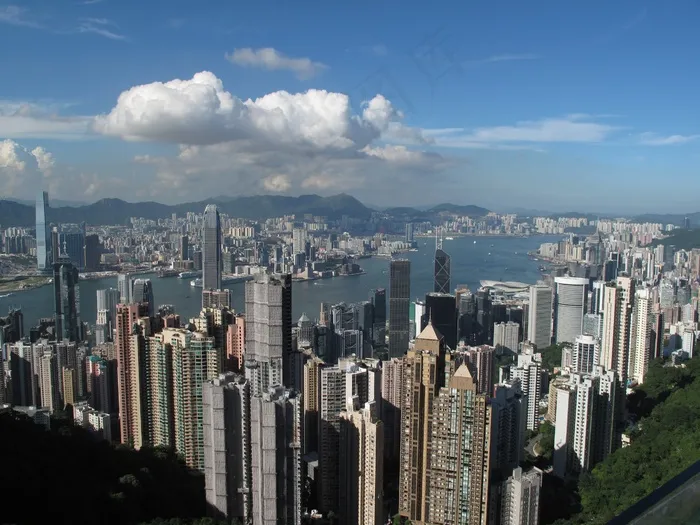 香港，城市，摩天大楼，建筑，预订