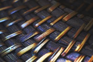 纹理，编织，背景，宏，设计，图案