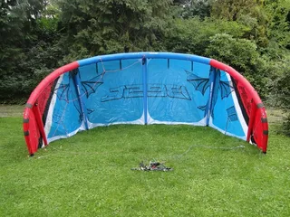 风筝冲浪，风筝冲浪，帆，风，水上运动，风筝