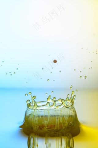 水，滴灌，高速，水滴，液体，注入