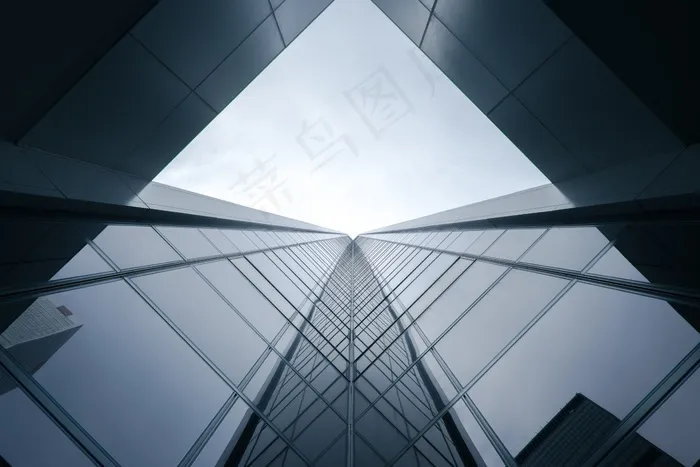 建筑，透视，现代，设计，施工
