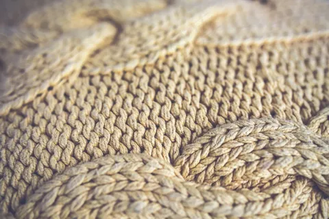 年份，复古，毯子，覆盖，羊毛，编织，黄色
