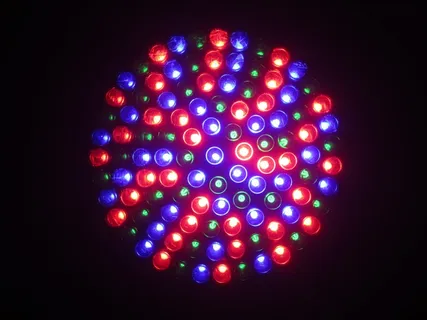 Led，Light，Dj，蓝色，红色