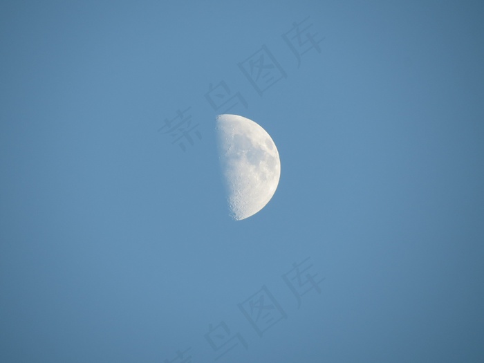 月球，半月，月亮日