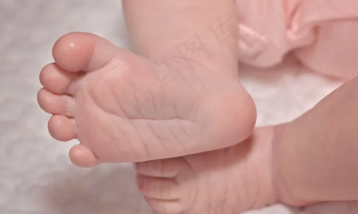 脚，婴儿的脚，婴儿，十，新生儿，人的，小孩子