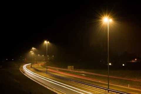 交通信号灯,公路,夜景摄影,街灯,路灯,道路交通夜街 交通信号灯,公路,夜景摄影,街灯,路灯,道路交通夜街