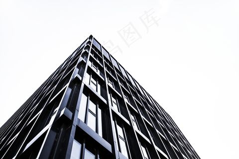 建筑，透视图，现代，摩天大楼，Windows