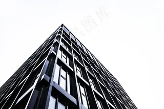 建筑，透视图，现代，摩天大楼，Windows