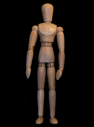 娃娃，身体，模型，木制娃娃，木制，立场，立场