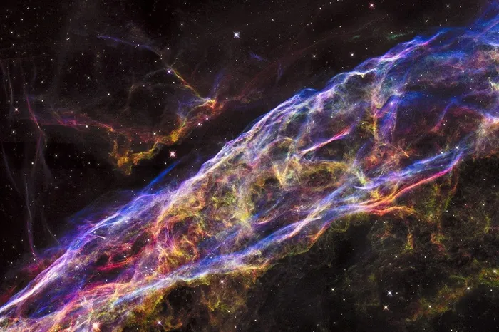 面纱星云，星团，星空，尘埃，宇宙，空间
