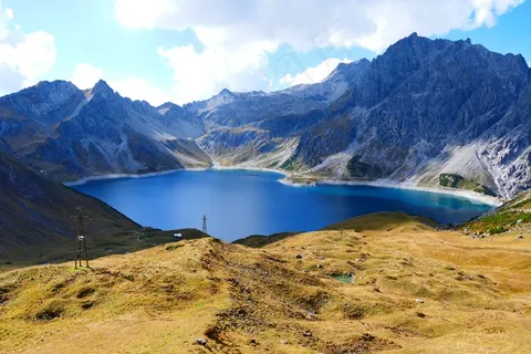 水库,大坝,吕纳湖,山脉,意见,展望 水库,大坝,吕纳湖,山脉,意见,展望