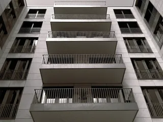 建筑，现代，建筑，外立面，杜塞尔多夫