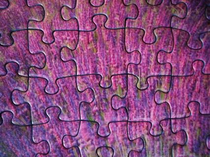 拼图碎片，物品，形式不同