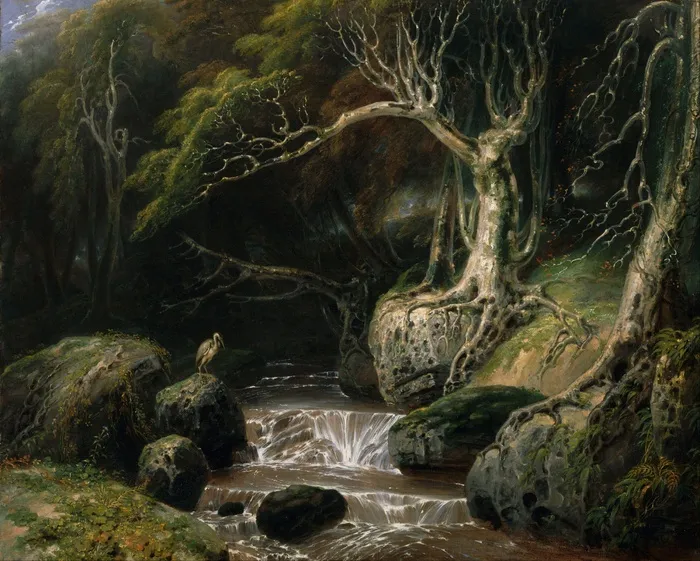 理查德·韦斯特尔（Richard Westall），风景，艺术，艺术，绘画
