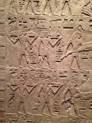 象形文字，埃及，石头，纹理，博物馆，雕塑