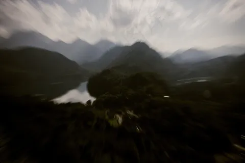 山峦,湖泊,云雾,天空,冰雪,旧金山阿尔卑斯山