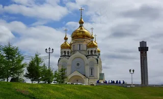 大教堂，Spaso-Preobrazhenskiy，寺，哈巴罗夫斯克