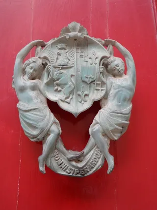 门环，纹章，缪斯，妇女，装饰