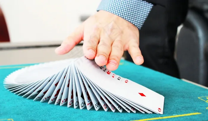 手，牌，魔术，魔术师，注意