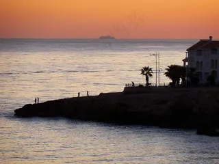 海，地中海，海洋，岬角，海岸