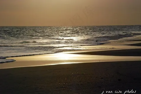 海滩上的风景〜北卡罗莱纳州南部外滩 海滩上的风景〜北卡罗莱纳州南部外滩