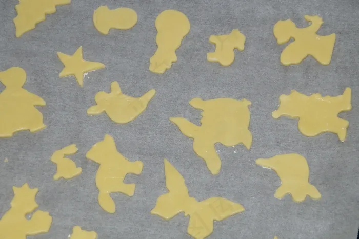 Cookie，窗体，圣诞饼干，烘烤，圣诞节，请客