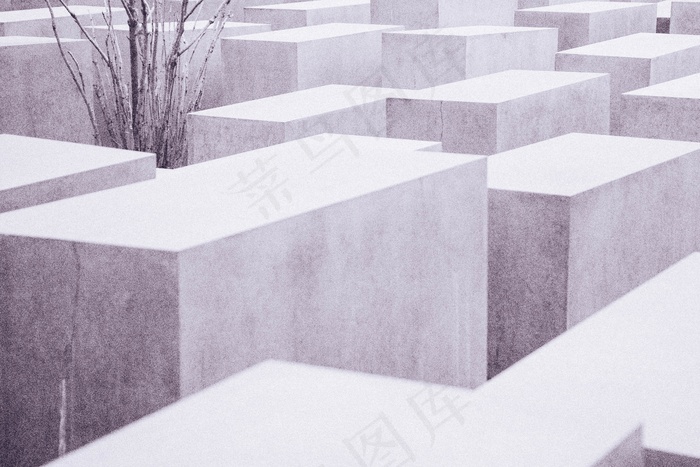 大*纪念馆，历史遗址，混凝土，柏林，街区