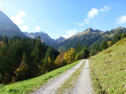 离开,径,徒步旅行,山,高山,奥地利 离开,径,徒步旅行,山,高山,奥地利