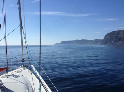 帆船，柳树，Stad，挪威，海