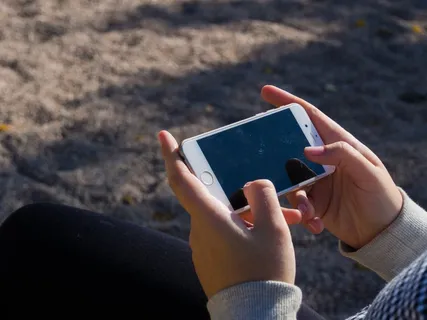 智能手机，女人，女孩，Iphone，苹果公司，触摸