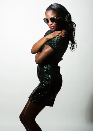 模型，构成，黑色，年轻，女子，女孩，女性